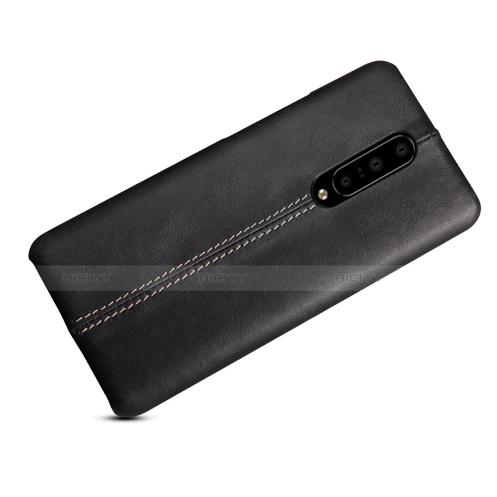 Handyhülle Hülle Luxus Leder Schutzhülle für OnePlus 7 Pro groß