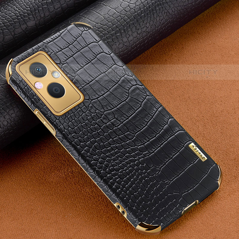 Handyhülle Hülle Luxus Leder Schutzhülle für Oppo Reno8 Lite 5G groß