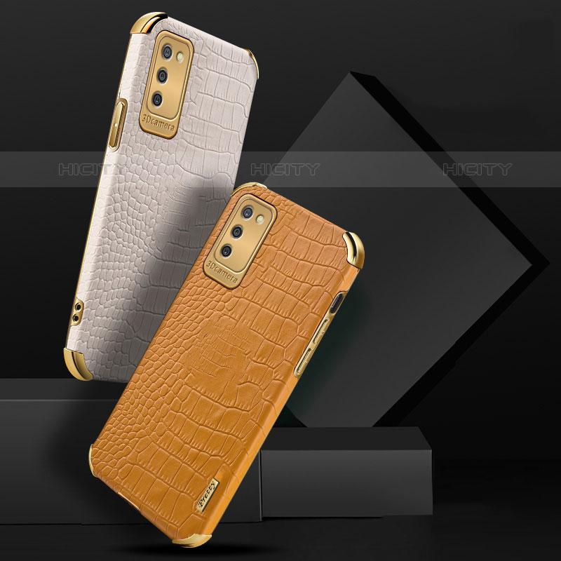 Handyhülle Hülle Luxus Leder Schutzhülle für Samsung Galaxy M02s groß