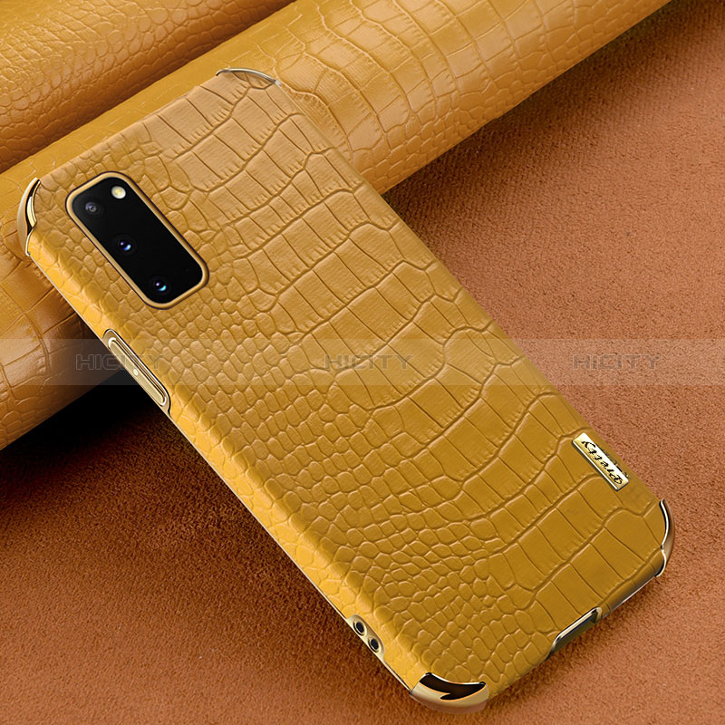 Handyhülle Hülle Luxus Leder Schutzhülle für Samsung Galaxy S20 5G groß