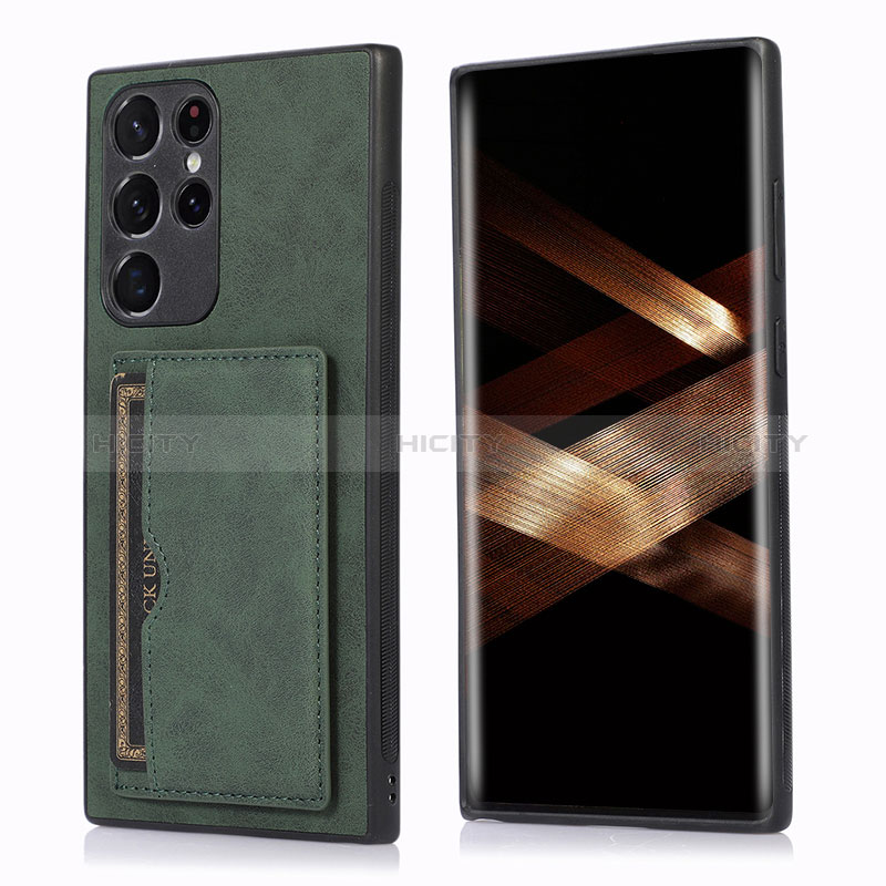 Handyhülle Hülle Luxus Leder Schutzhülle M03T für Samsung Galaxy S24 Ultra 5G groß