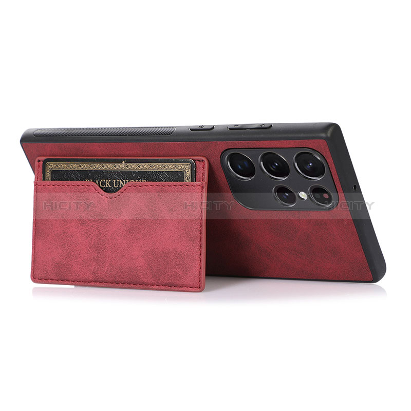 Handyhülle Hülle Luxus Leder Schutzhülle M03T für Samsung Galaxy S24 Ultra 5G groß