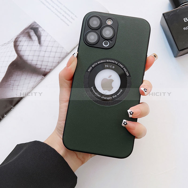 Handyhülle Hülle Luxus Leder Schutzhülle mit Mag-Safe Magnetic Magnetisch für Apple iPhone 13 Pro