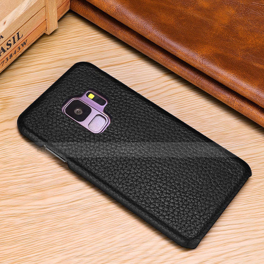 Handyhülle Hülle Luxus Leder Schutzhülle P01 für Samsung Galaxy S9 Plus