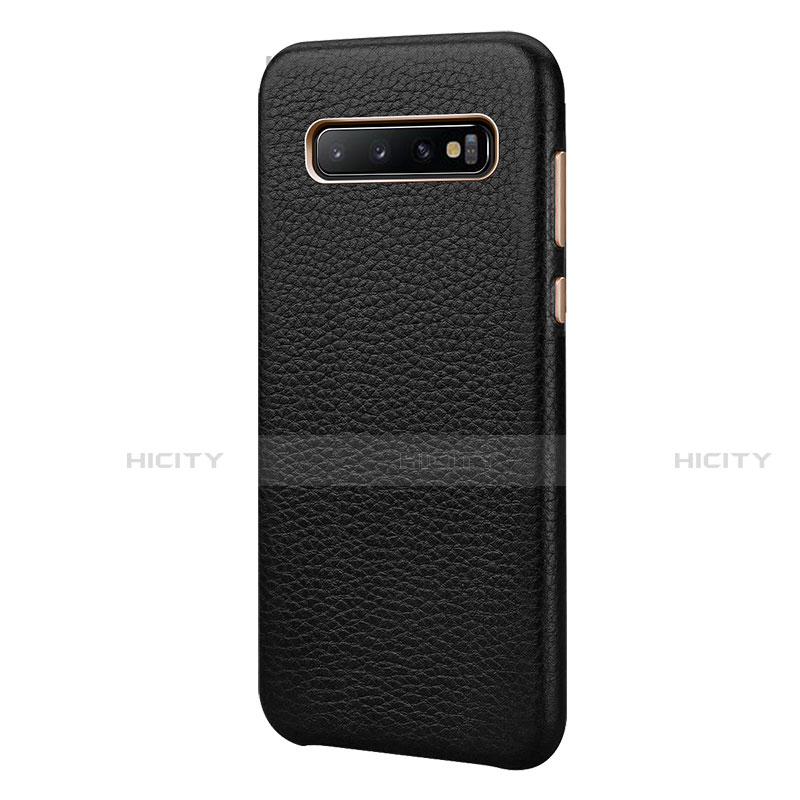 Handyhülle Hülle Luxus Leder Schutzhülle P03 für Samsung Galaxy S10 5G groß