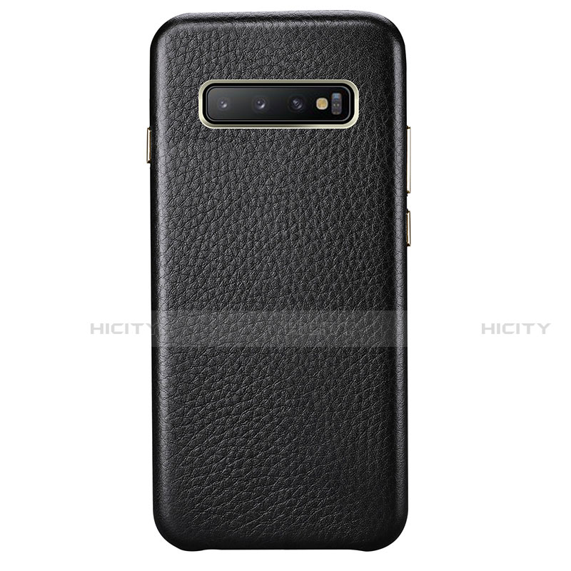 Handyhülle Hülle Luxus Leder Schutzhülle P03 für Samsung Galaxy S10 5G groß