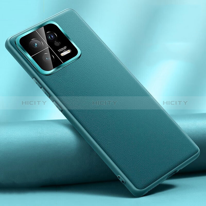 Handyhülle Hülle Luxus Leder Schutzhülle QK1 für Xiaomi Mi 13 5G Grün Plus