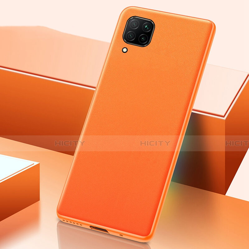 Handyhülle Hülle Luxus Leder Schutzhülle R02 für Huawei P40 Lite Orange
