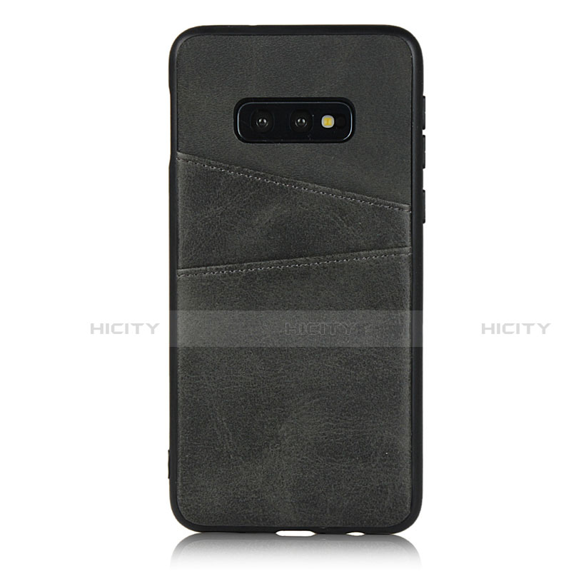 Handyhülle Hülle Luxus Leder Schutzhülle R02 für Samsung Galaxy S10e groß