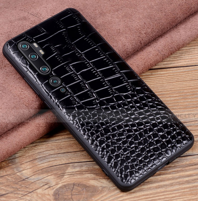 Handyhülle Hülle Luxus Leder Schutzhülle R02 für Xiaomi Mi Note 10 Pro groß