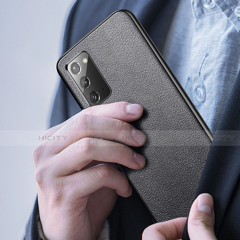Handyhülle Hülle Luxus Leder Schutzhülle R04 für Samsung Galaxy Note 20 5G groß