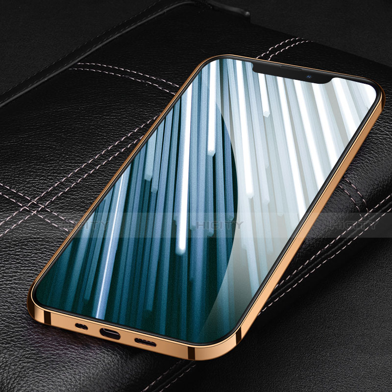 Handyhülle Hülle Luxus Leder Schutzhülle S01 für Apple iPhone 13 Pro Max groß