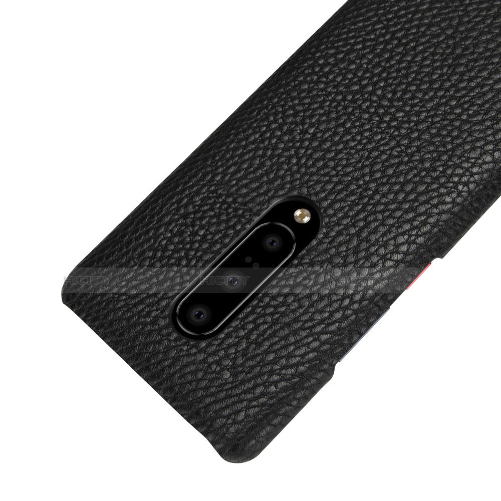 Handyhülle Hülle Luxus Leder Schutzhülle S01 für OnePlus 7 Pro groß