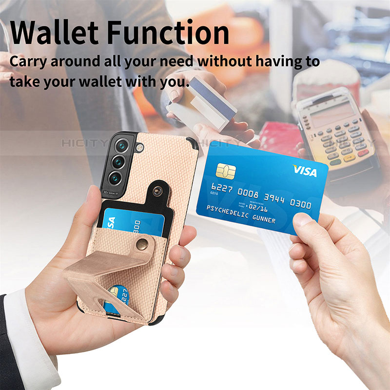 Handyhülle Hülle Luxus Leder Schutzhülle S01D für Samsung Galaxy S23 5G