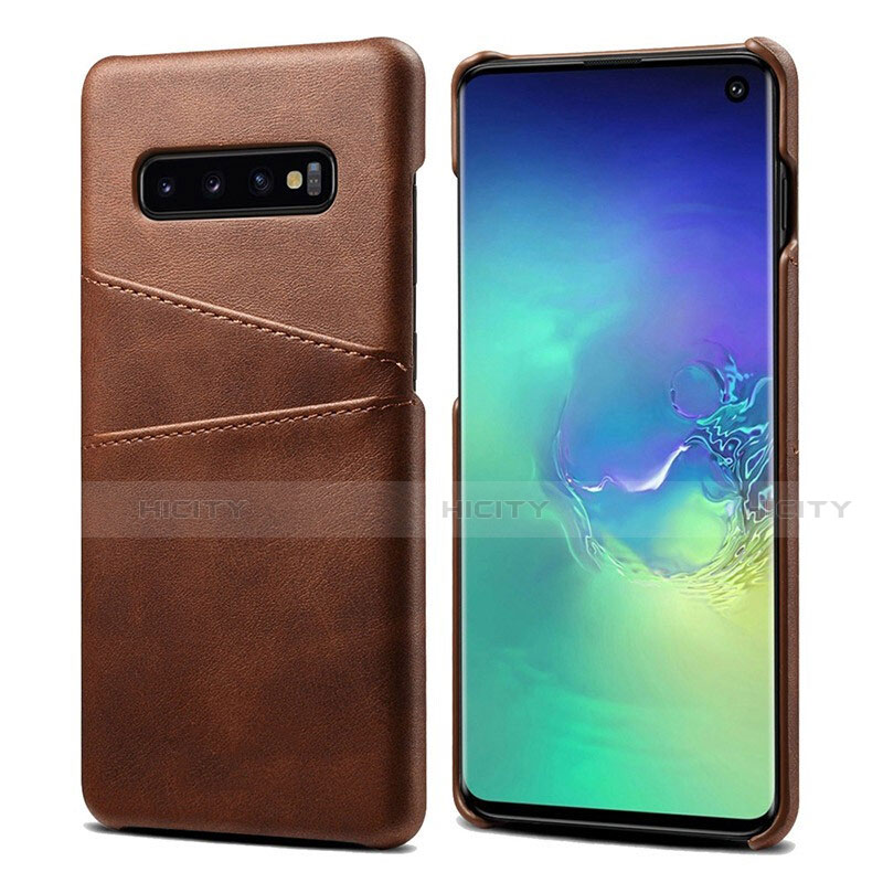 Handyhülle Hülle Luxus Leder Schutzhülle S03 für Samsung Galaxy S10 groß