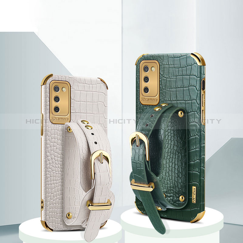 Handyhülle Hülle Luxus Leder Schutzhülle S04 für Samsung Galaxy A02s