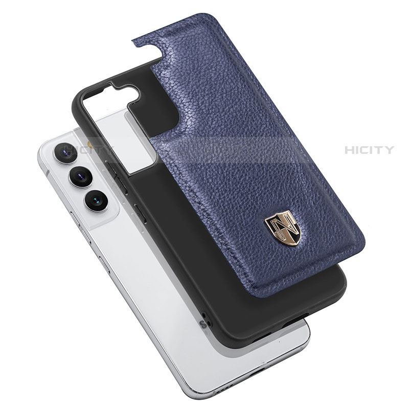 Handyhülle Hülle Luxus Leder Schutzhülle S06D für Samsung Galaxy S23 Plus 5G groß