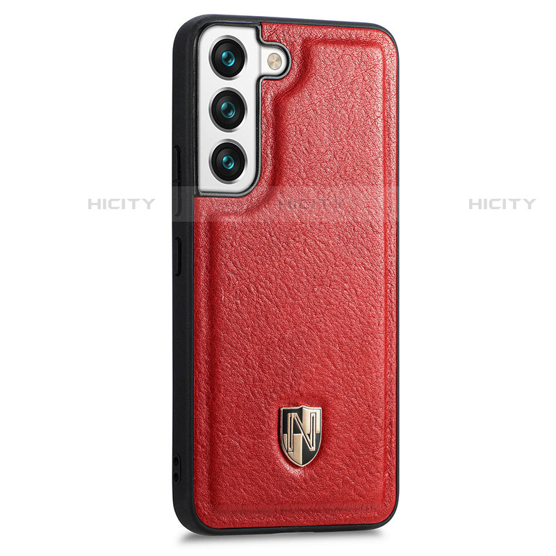 Handyhülle Hülle Luxus Leder Schutzhülle S06D für Samsung Galaxy S23 Plus 5G groß