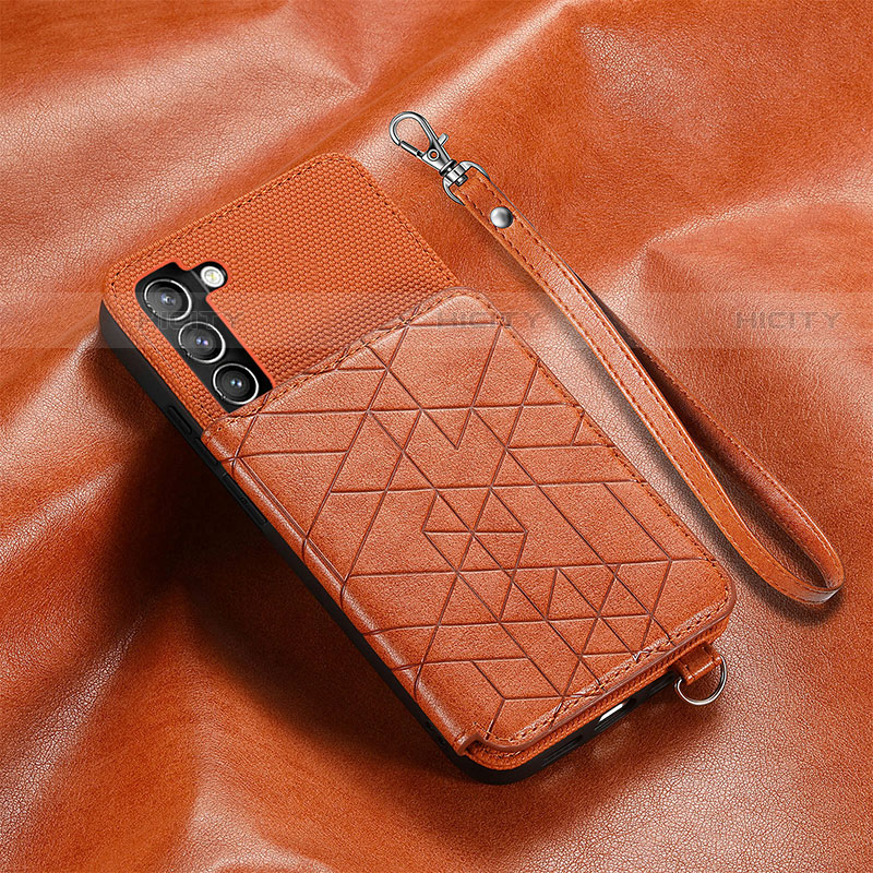 Handyhülle Hülle Luxus Leder Schutzhülle S07D für Samsung Galaxy S21 5G groß