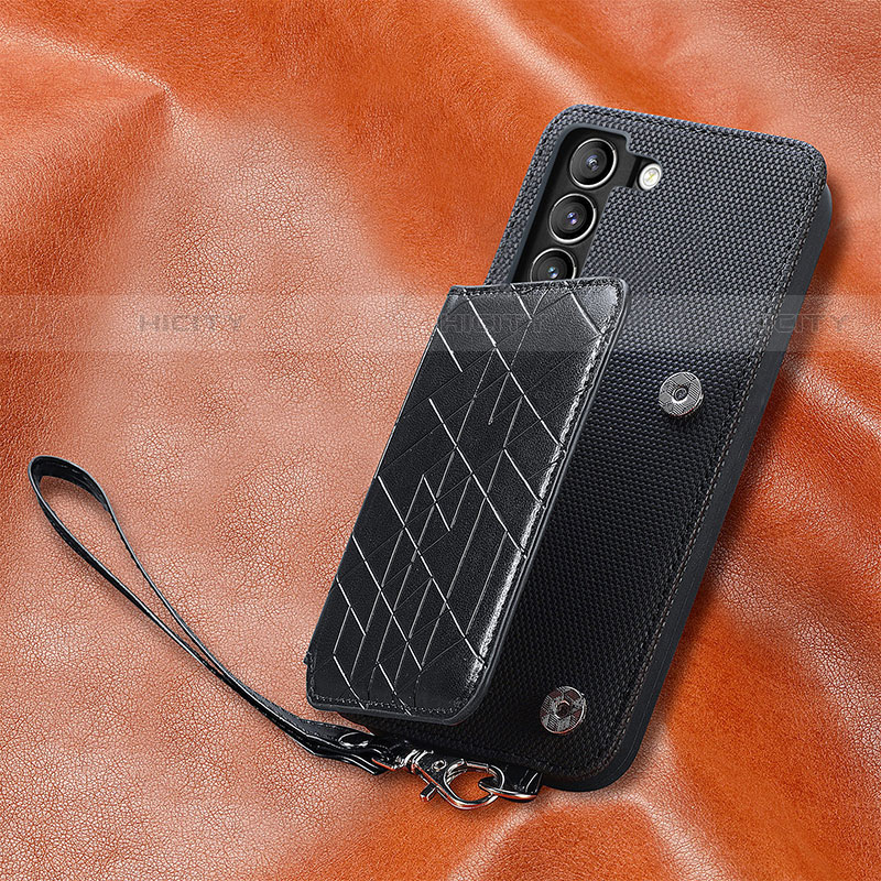 Handyhülle Hülle Luxus Leder Schutzhülle S07D für Samsung Galaxy S21 5G groß