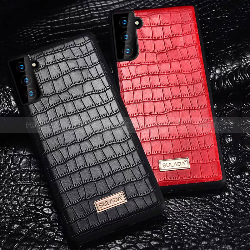 Handyhülle Hülle Luxus Leder Schutzhülle S08 für Samsung Galaxy S24 Plus 5G