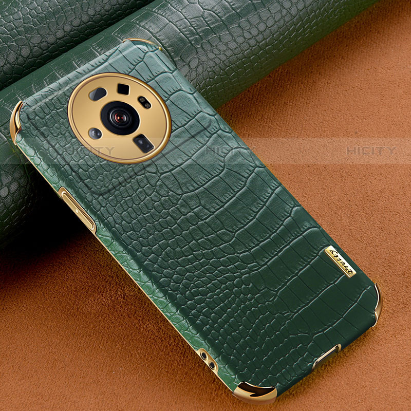 Handyhülle Hülle Luxus Leder Schutzhülle S08 für Xiaomi Mi 12S Ultra 5G Grün Plus