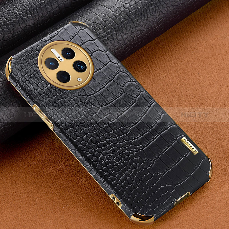 Handyhülle Hülle Luxus Leder Schutzhülle XD1 für Huawei Mate 50 Pro Schwarz