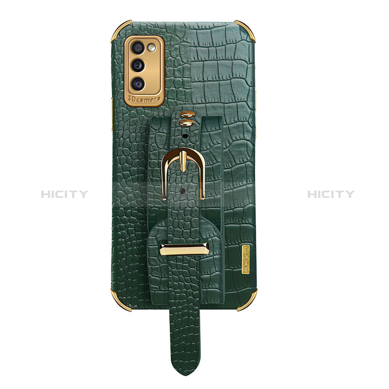 Handyhülle Hülle Luxus Leder Schutzhülle XD5 für Samsung Galaxy A41 Grün