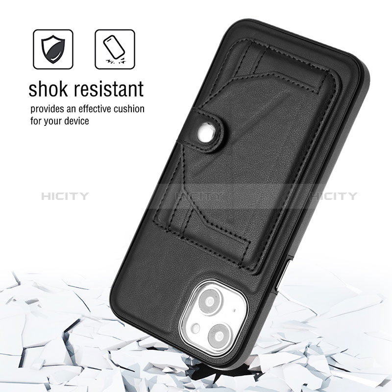 Handyhülle Hülle Luxus Leder Schutzhülle Y01B für Apple iPhone 14 groß