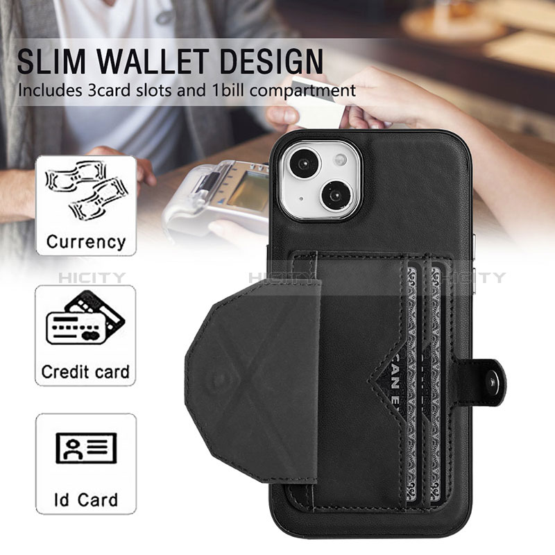 Handyhülle Hülle Luxus Leder Schutzhülle Y01B für Apple iPhone 14 groß