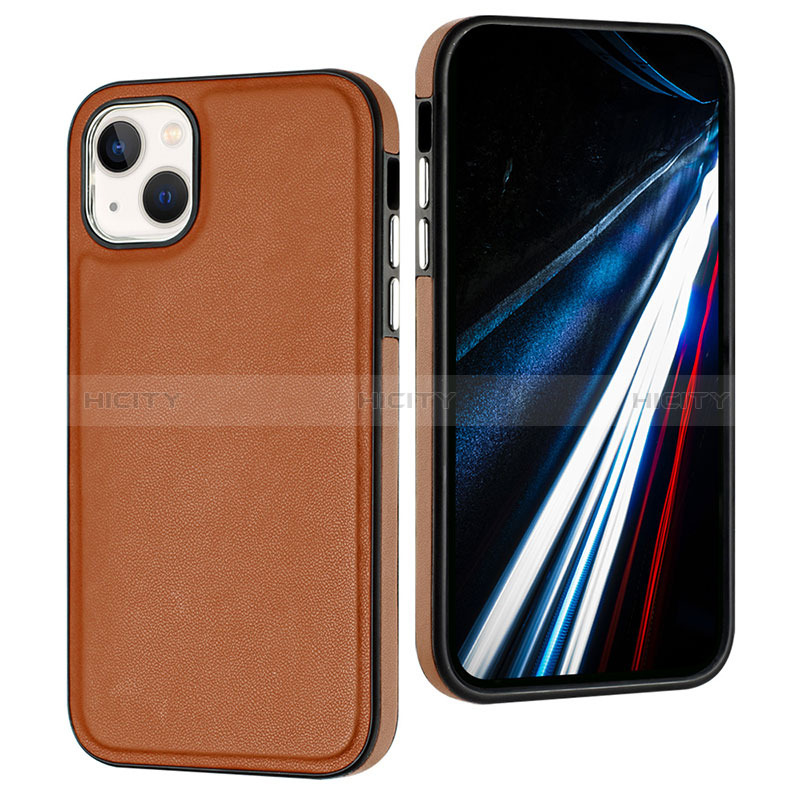 Handyhülle Hülle Luxus Leder Schutzhülle Y03B für Apple iPhone 14 groß
