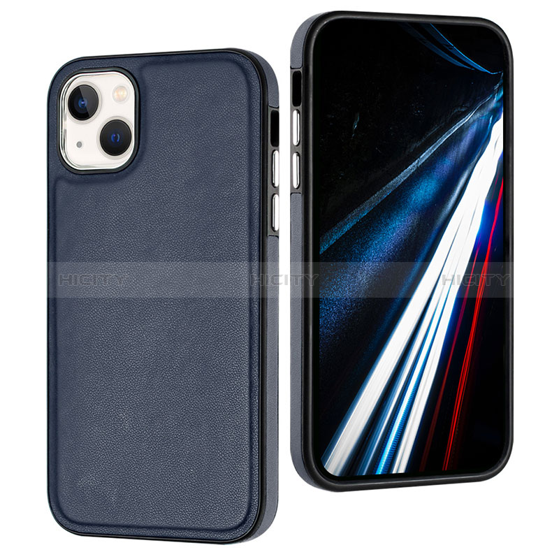 Handyhülle Hülle Luxus Leder Schutzhülle Y03B für Apple iPhone 14 groß
