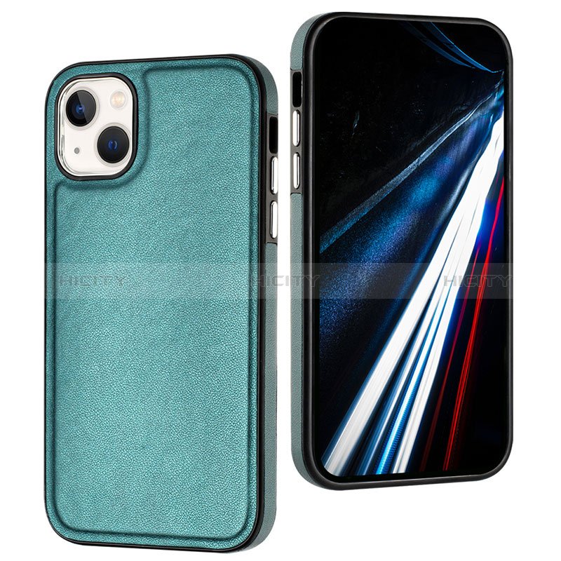 Handyhülle Hülle Luxus Leder Schutzhülle Y03B für Apple iPhone 14 groß