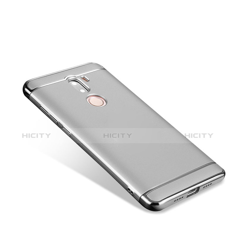 Handyhülle Hülle Luxus Metall Rahmen und Kunststoff für Xiaomi Mi 5S Plus Silber