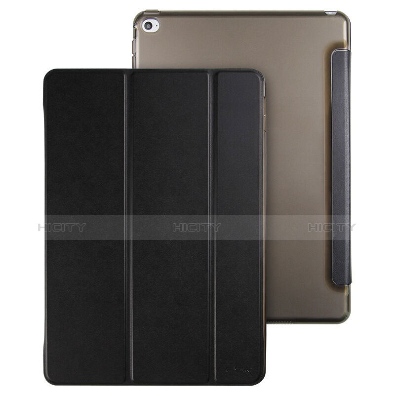 Handyhülle Hülle Stand Tasche Leder für Apple iPad Mini 4 Schwarz Plus