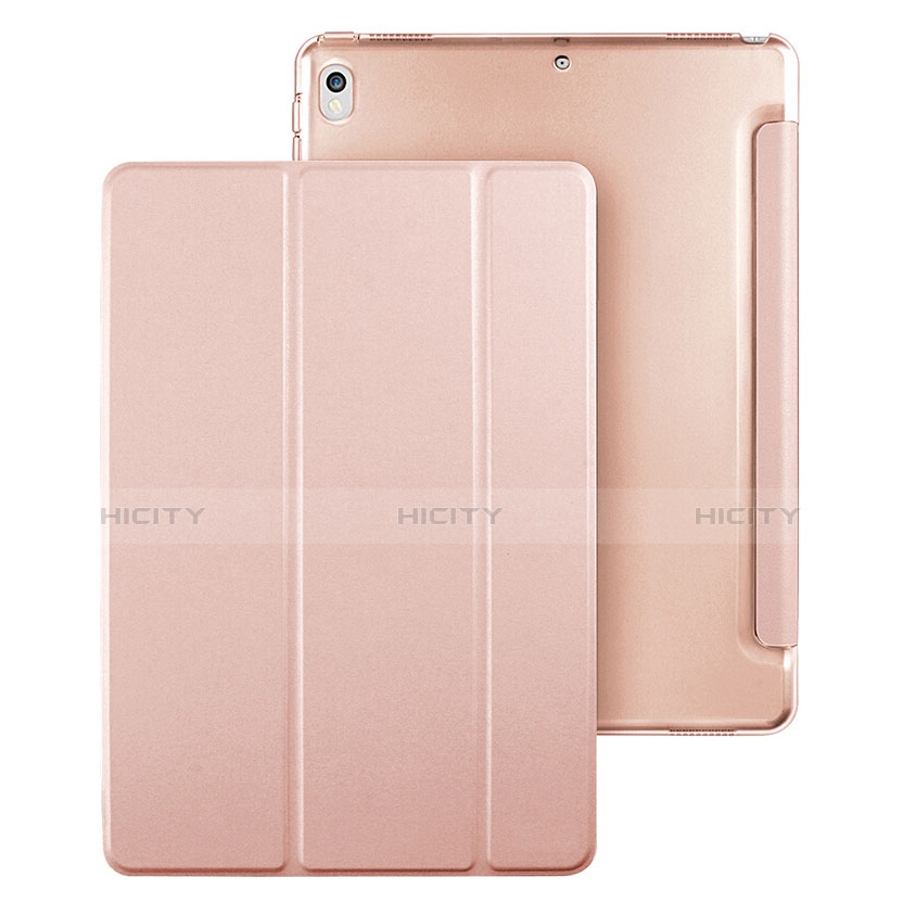 Handyhülle Hülle Stand Tasche Leder für Apple iPad Pro 12.9 (2017) Rosegold groß