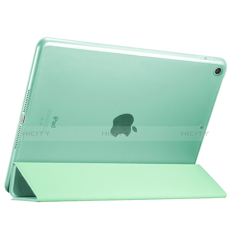Handyhülle Hülle Stand Tasche Leder für Apple New iPad Pro 9.7 (2017) Grün groß