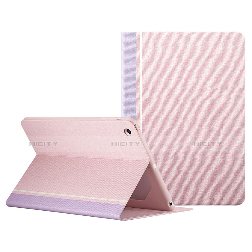 Handyhülle Hülle Stand Tasche Leder L03 für Apple iPad Mini 2 Rosa Plus
