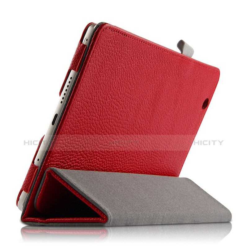 Handyhülle Hülle Stand Tasche Leder L03 für Huawei Mediapad M3 8.4 BTV-DL09 BTV-W09 Rot
