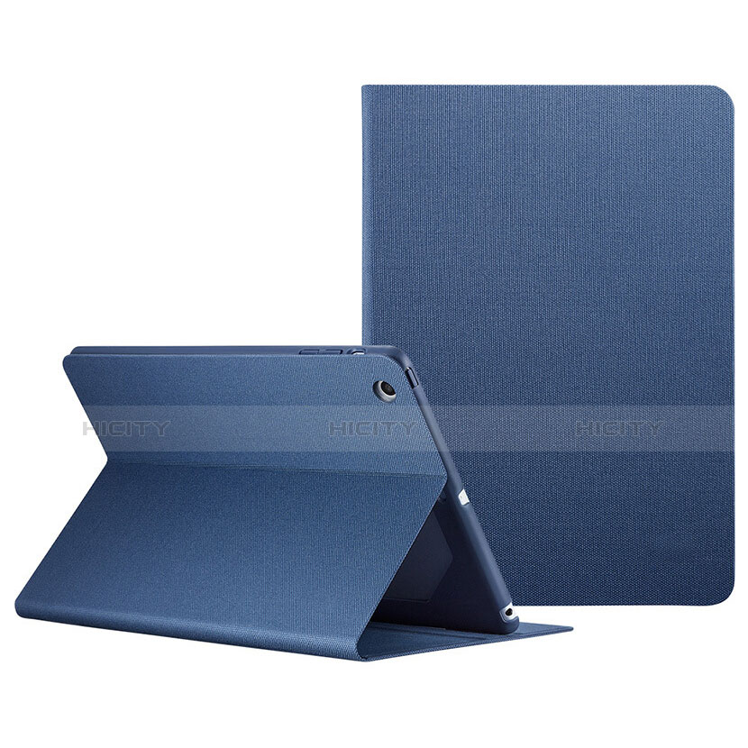 Handyhülle Hülle Stand Tasche Leder L04 für Apple iPad Mini 3 Blau Plus