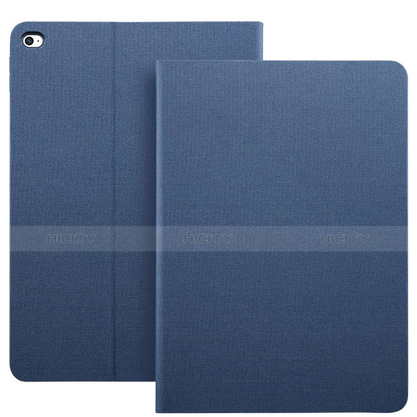 Handyhülle Hülle Stand Tasche Leder L04 für Apple iPad Mini 4 Blau