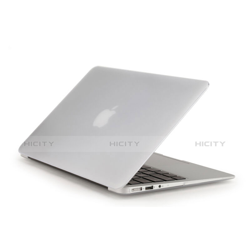 Handyhülle Hülle Ultra Dünn Schutzhülle Durchsichtig Transparent Matt für Apple MacBook Pro 13 zoll Weiß Plus
