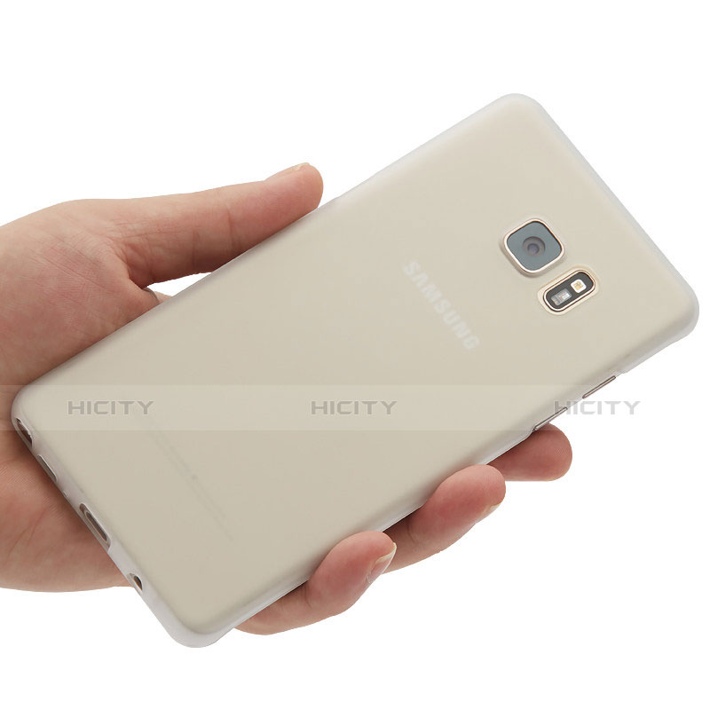 Handyhülle Hülle Ultra Dünn Schutzhülle Durchsichtig Transparent Matt für Samsung Galaxy Note 7 Weiß Plus