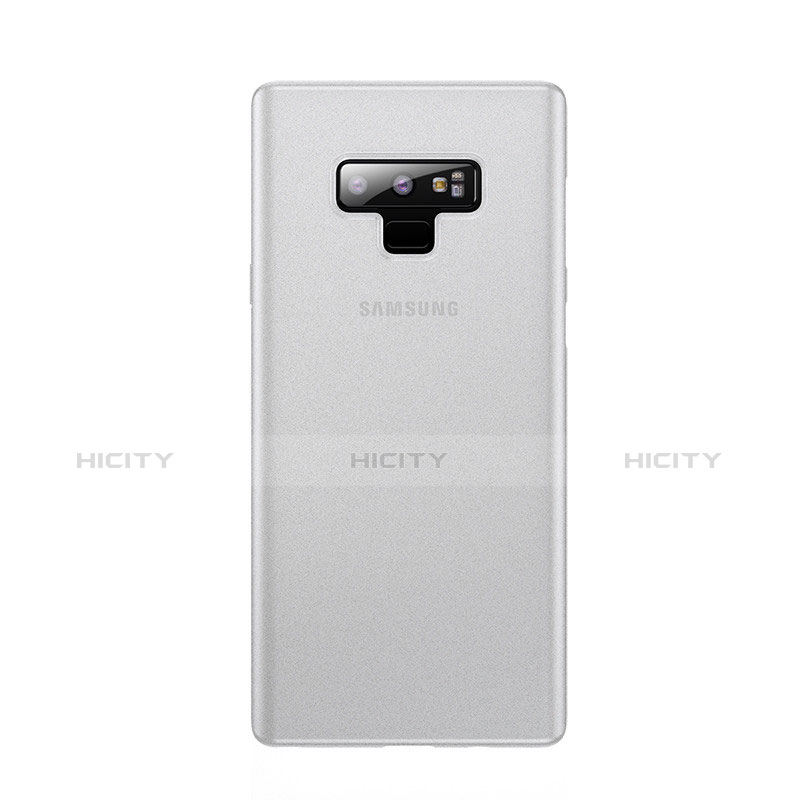 Handyhülle Hülle Ultra Dünn Schutzhülle Durchsichtig Transparent Matt für Samsung Galaxy Note 9 Weiß Plus