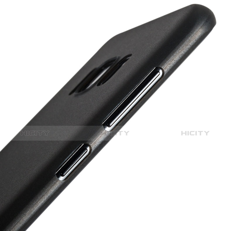Handyhülle Hülle Ultra Dünn Schutzhülle Durchsichtig Transparent Matt T02 für Samsung Galaxy S8 Schwarz groß