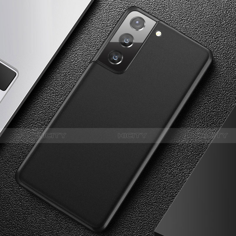 Handyhülle Hülle Ultra Dünn Schutzhülle Hartschalen Tasche Durchsichtig Transparent Matt U01 für Samsung Galaxy S21 5G groß