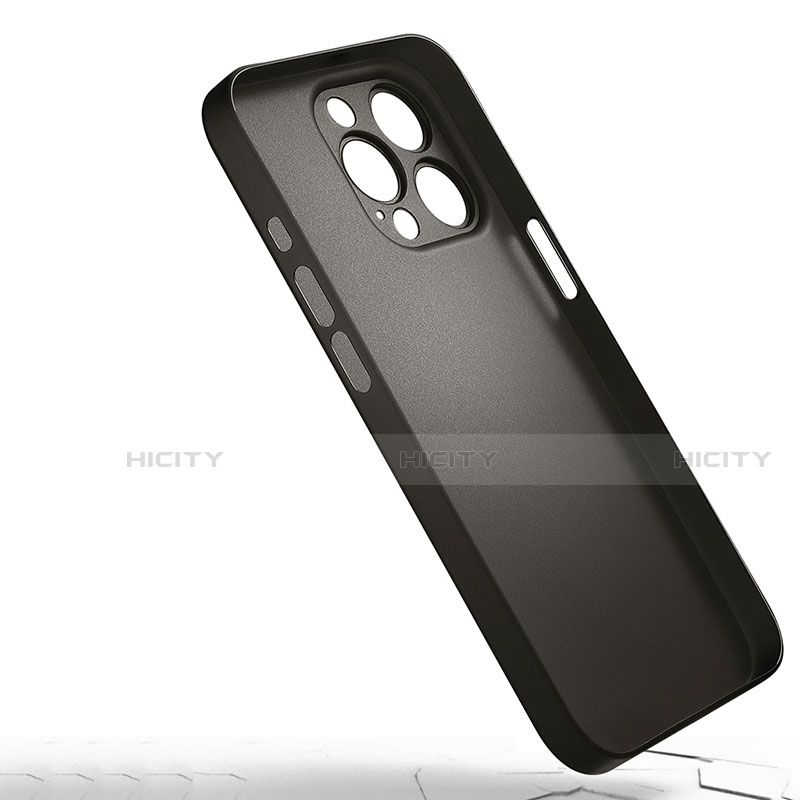 Handyhülle Hülle Ultra Dünn Schutzhülle Hartschalen Tasche Durchsichtig Transparent Matt U02 für Apple iPhone 13 Pro groß