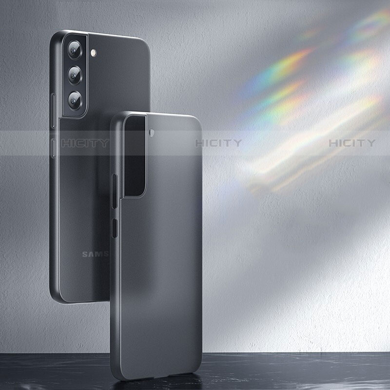 Handyhülle Hülle Ultra Dünn Schutzhülle Hartschalen Tasche Durchsichtig Transparent Matt U02 für Samsung Galaxy S22 5G