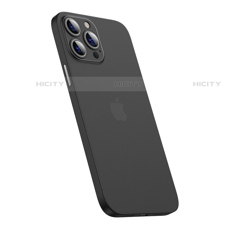 Handyhülle Hülle Ultra Dünn Schutzhülle Hartschalen Tasche Durchsichtig Transparent Matt U06 für Apple iPhone 13 Pro Max