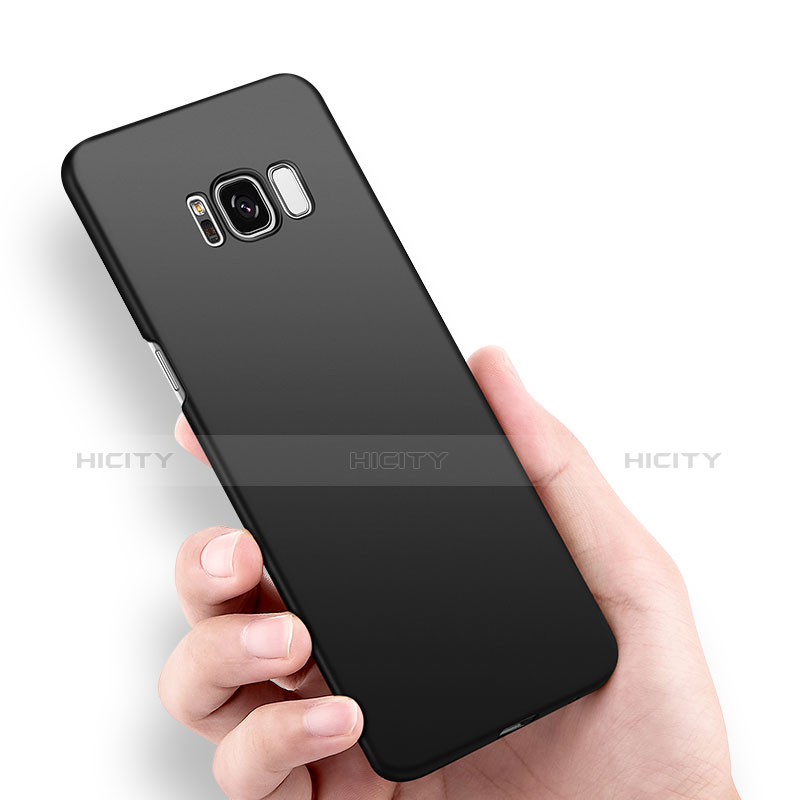 Handyhülle Hülle Ultra Dünn Schutzhülle Matt für Samsung Galaxy S8 Plus Schwarz